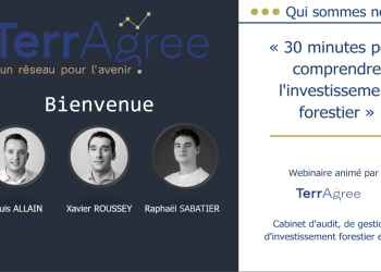 Webinaire TerrAgree Investissement forestier